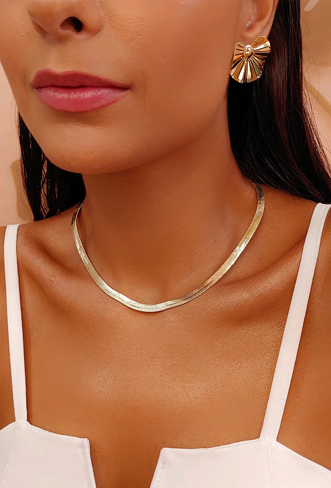 Choker Fita Satin