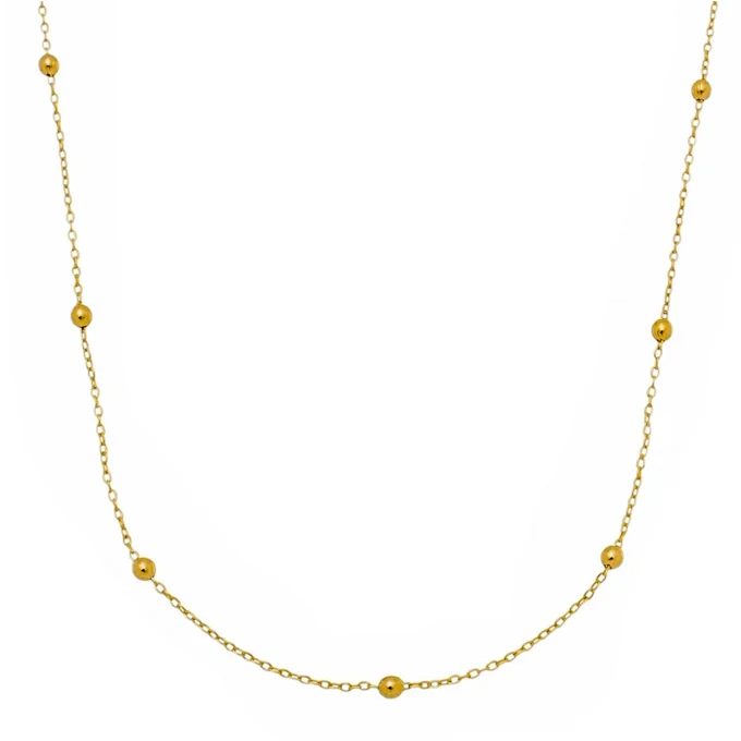 Choker Corrente Bolinhas Delicate