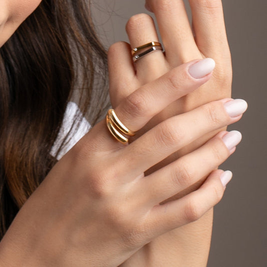 Anel Ajustável Bold Lux