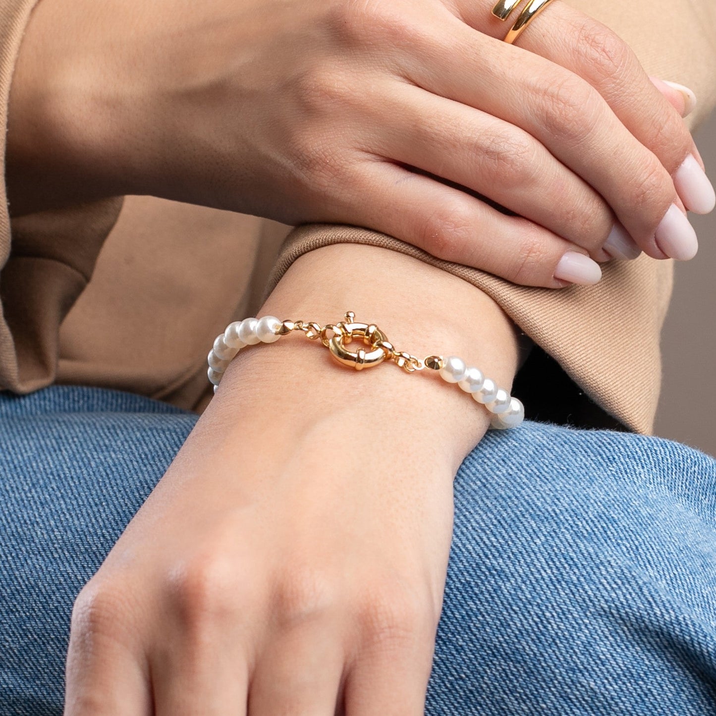 Pulseira Pérola Bóia Essência