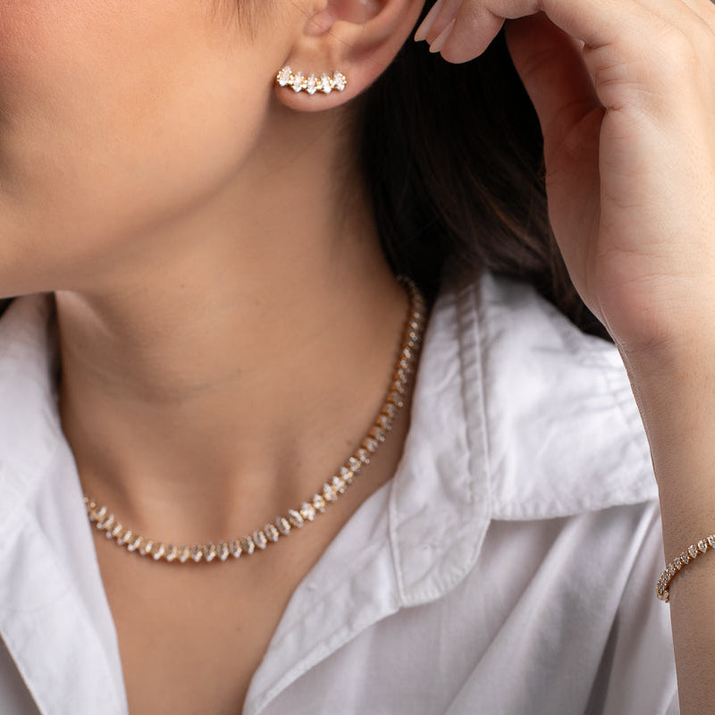 Ear Cuff Navetes Glam