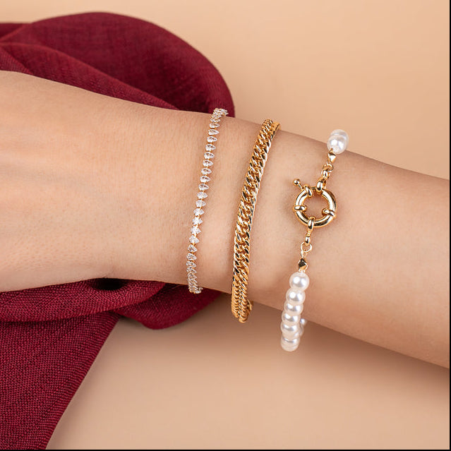 Pulseira Pérola Bóia Essência
