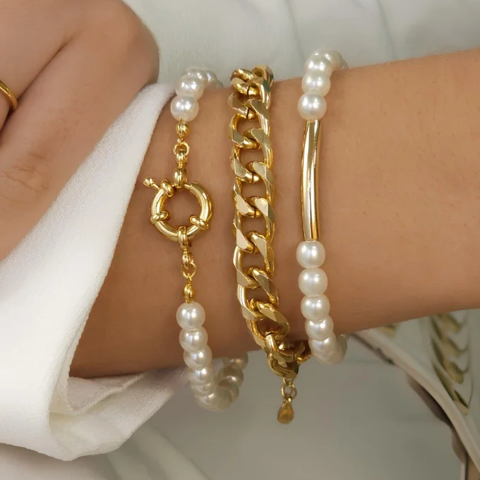 Pulseira Pérola Bóia Essência