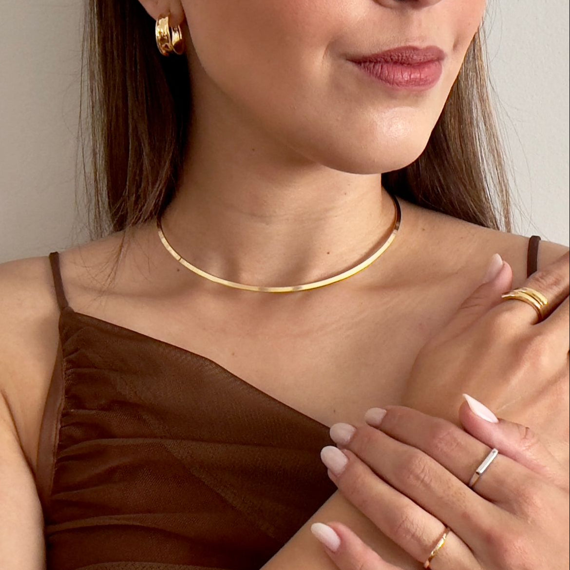 Choker Aro Liso Pure