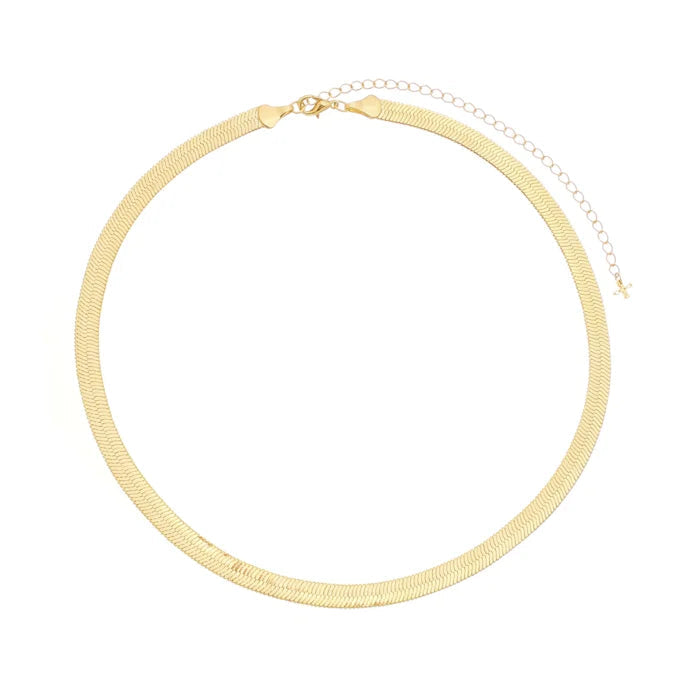 Colar Choker Fita Satin Luzzir com brilho acetinado e ponteiras douradas