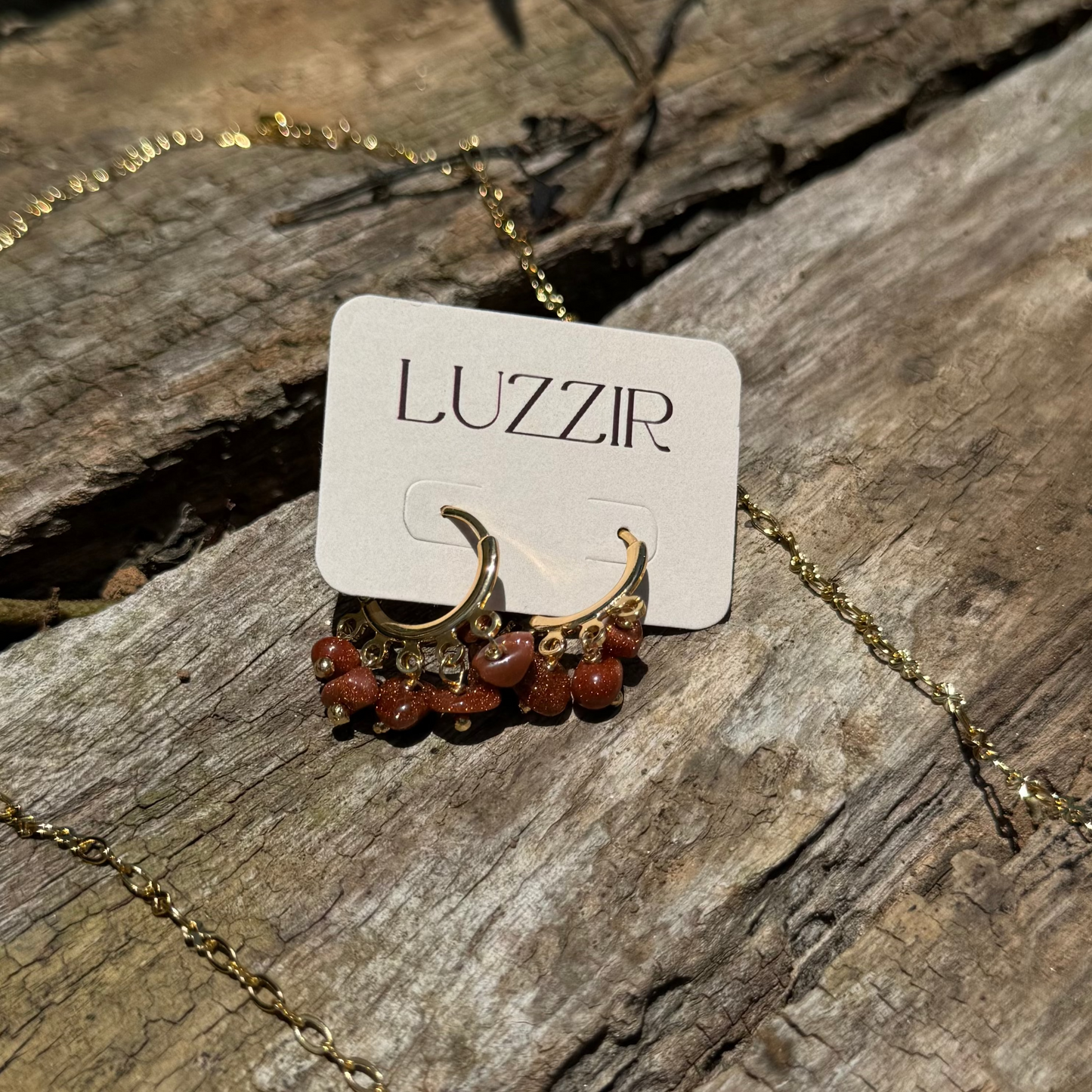 Brinco Argola Pedra do Sol