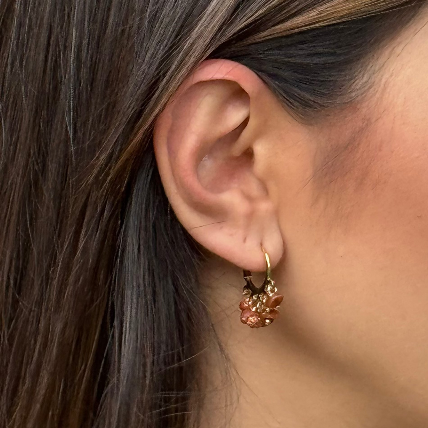 Brinco Argola Pedra do Sol